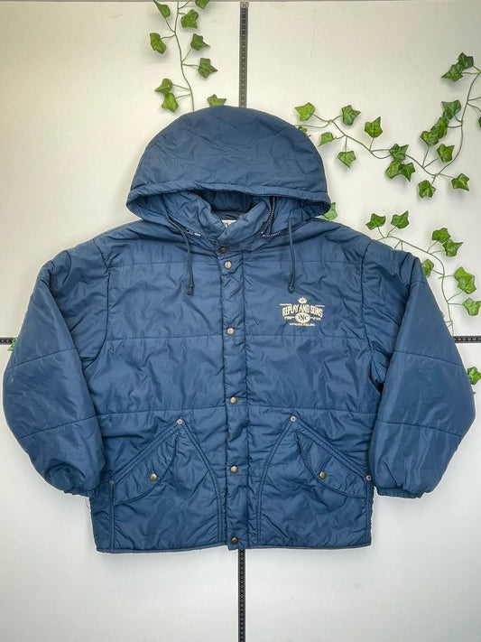 Replay & Sons Vintage Winterjacke Pufferjacke M - MonkeysVintage