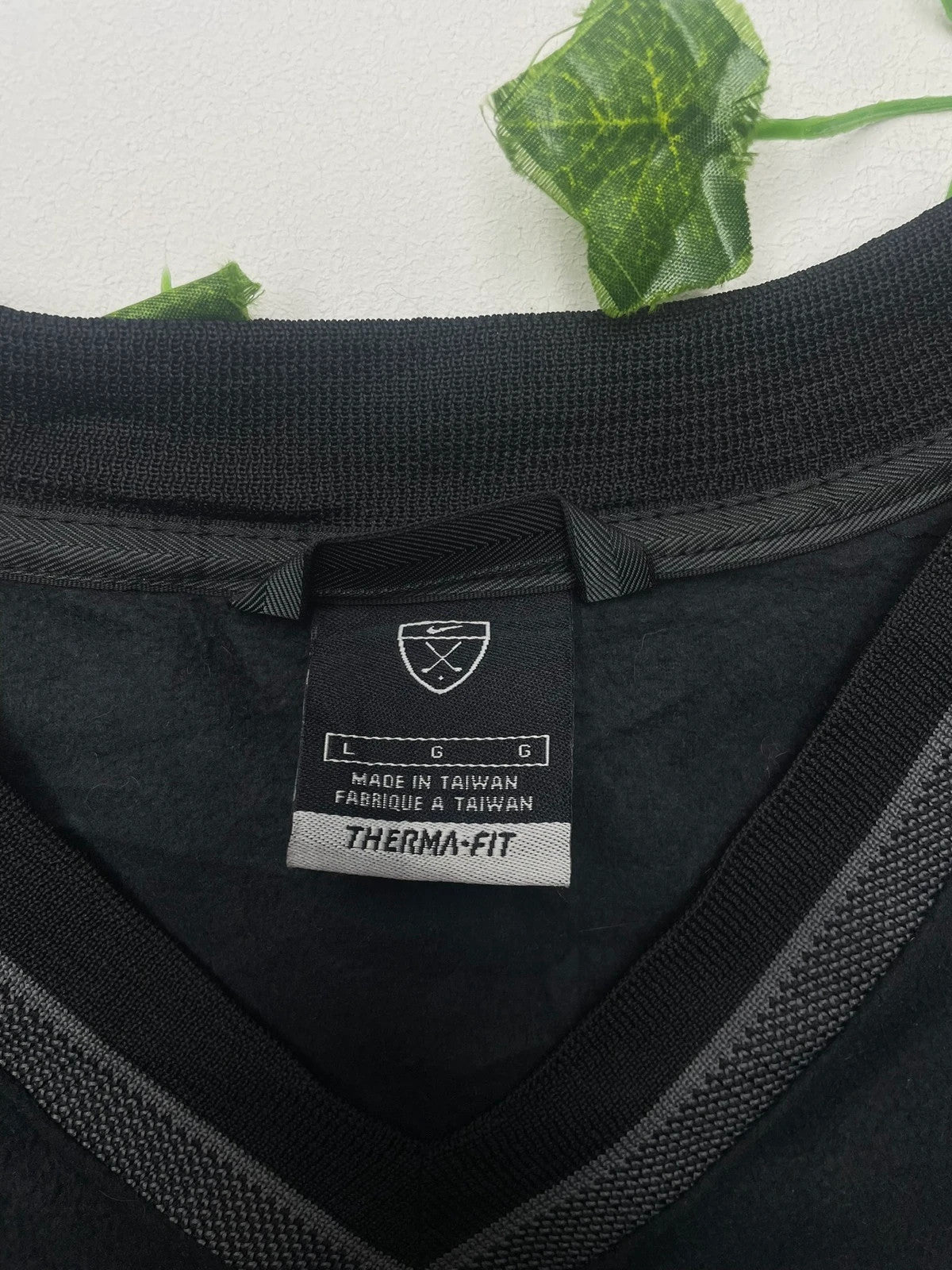 Nike Vintage Therma-Fit Fleece Sweatshirt L - MonkeysVintage