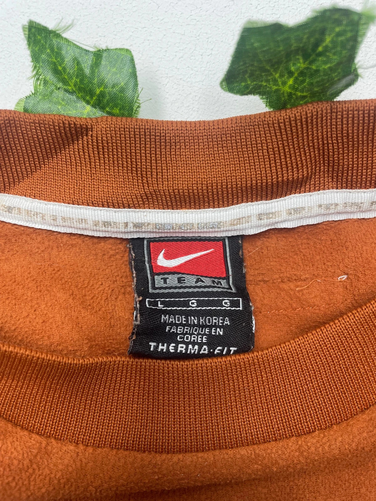 Nike Texas Vintage Fleece Sweatshirt L - MonkeysVintage