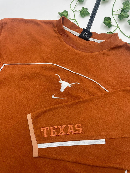 Nike Texas Vintage Fleece Sweatshirt L - MonkeysVintage