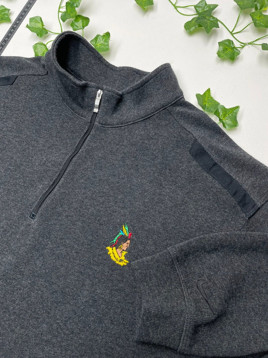 Nike Vintage Fleece Zip Sweatshirt XL - MonkeysVintage