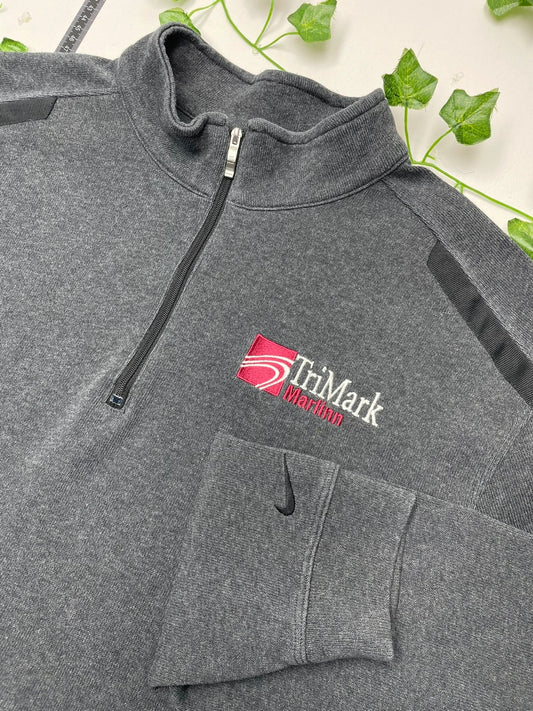 Nike Vintage Zip Sweatshirt L - MonkeysVintage