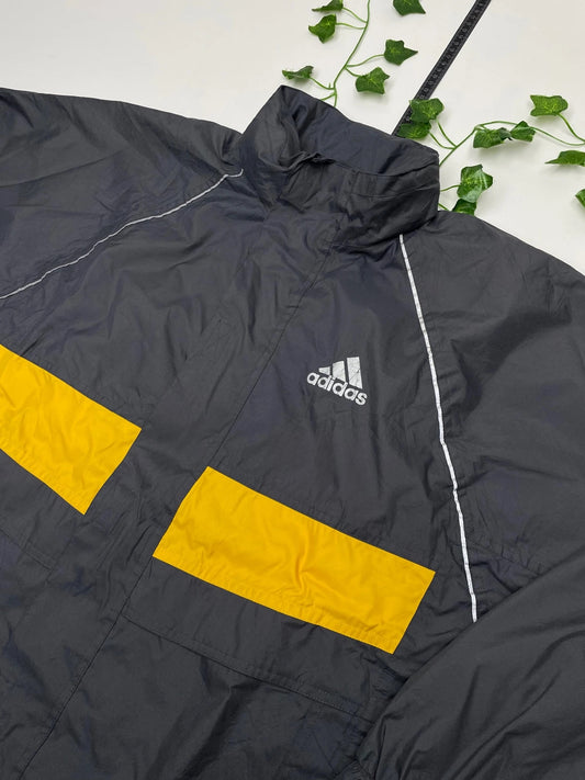 Adidas Vintage Windbreaker Trackjacket M - MonkeysVintage