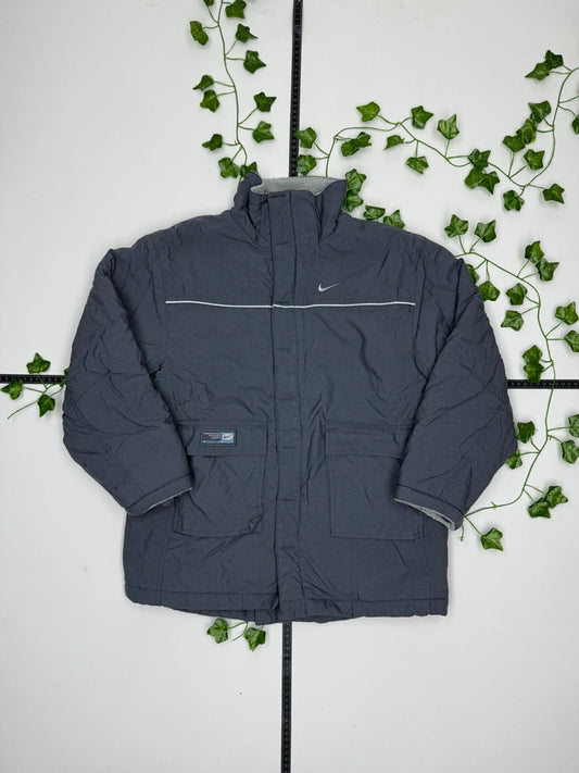 Nike Vintage Jacke gefüttert S - MonkeysVintage
