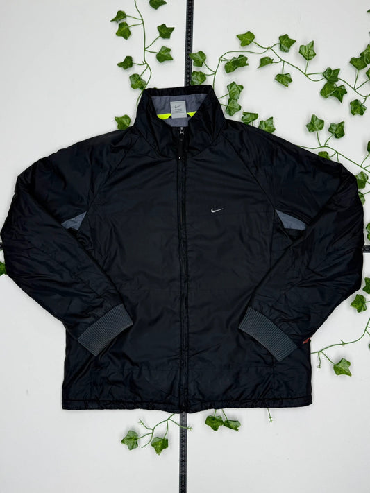 Nike Vintage Swoosh Jacke Fleece M - MonkeysVintage