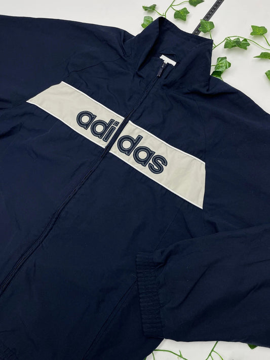 Adidas Vintage Jacke Windbreaker L - MonkeysVintage