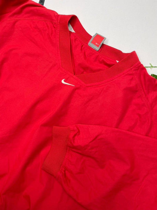 Nike Team Vintage Sweatshirt Windbreaker L - MonkeysVintage