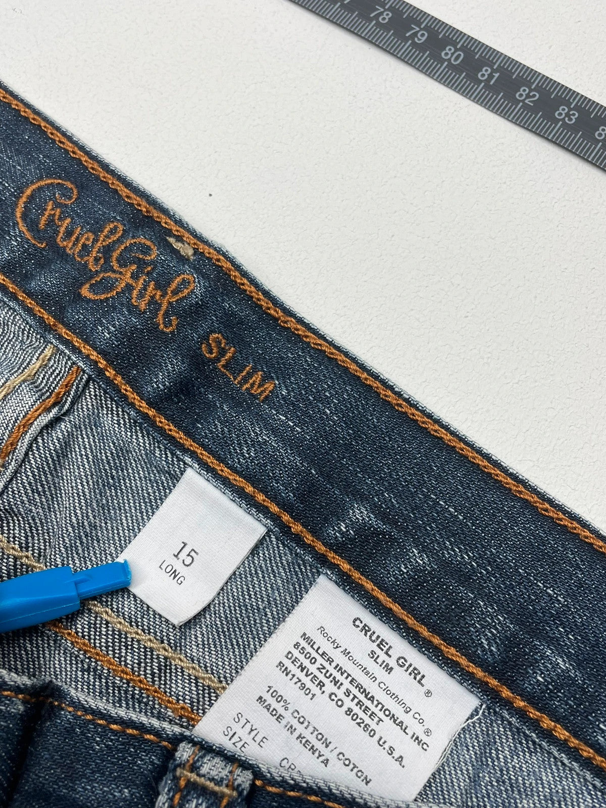 Cruel Girl Vintage Baggy Low Waist Jeans M - MonkeysVintage