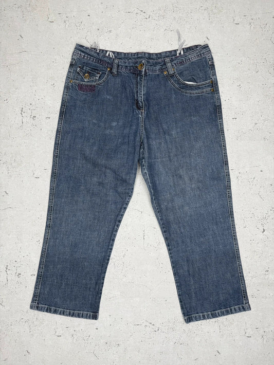 M&S Vintage Baggy Y2K Low Waist Jeans M - MonkeysVintage