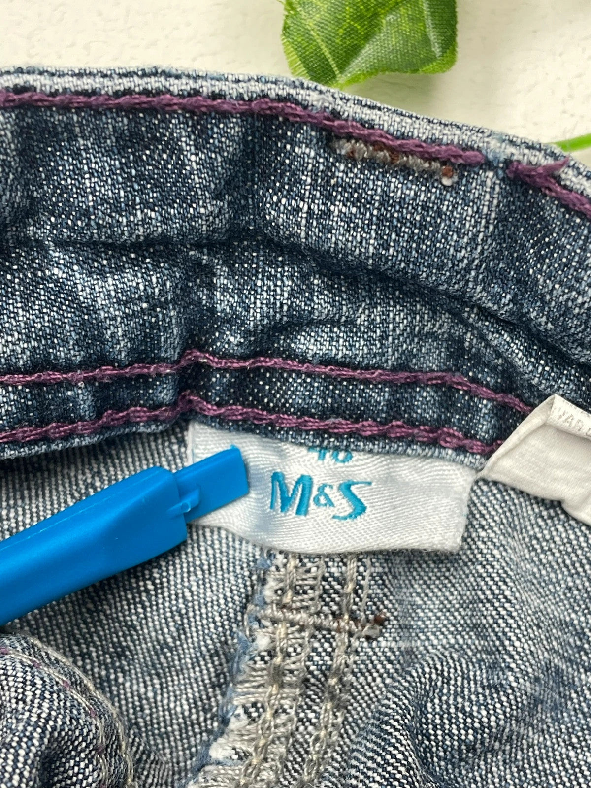 M&S Vintage Baggy Y2K Low Waist Jeans M - MonkeysVintage