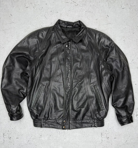 Linea Vintage 90s Lederjacke M - MonkeysVintage