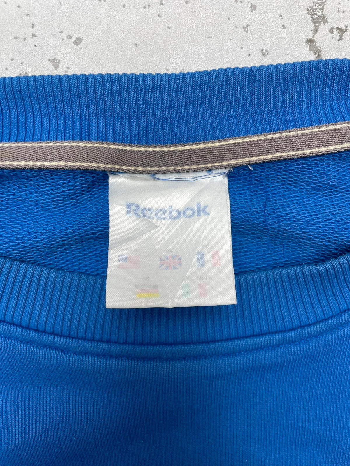 Reebok Vintage Sweatshirt Sweater Blau XL - MonkeysVintage