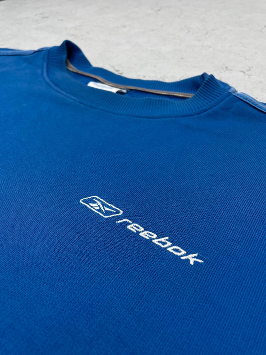 Reebok Vintage Sweatshirt Sweater Blau XL - MonkeysVintage