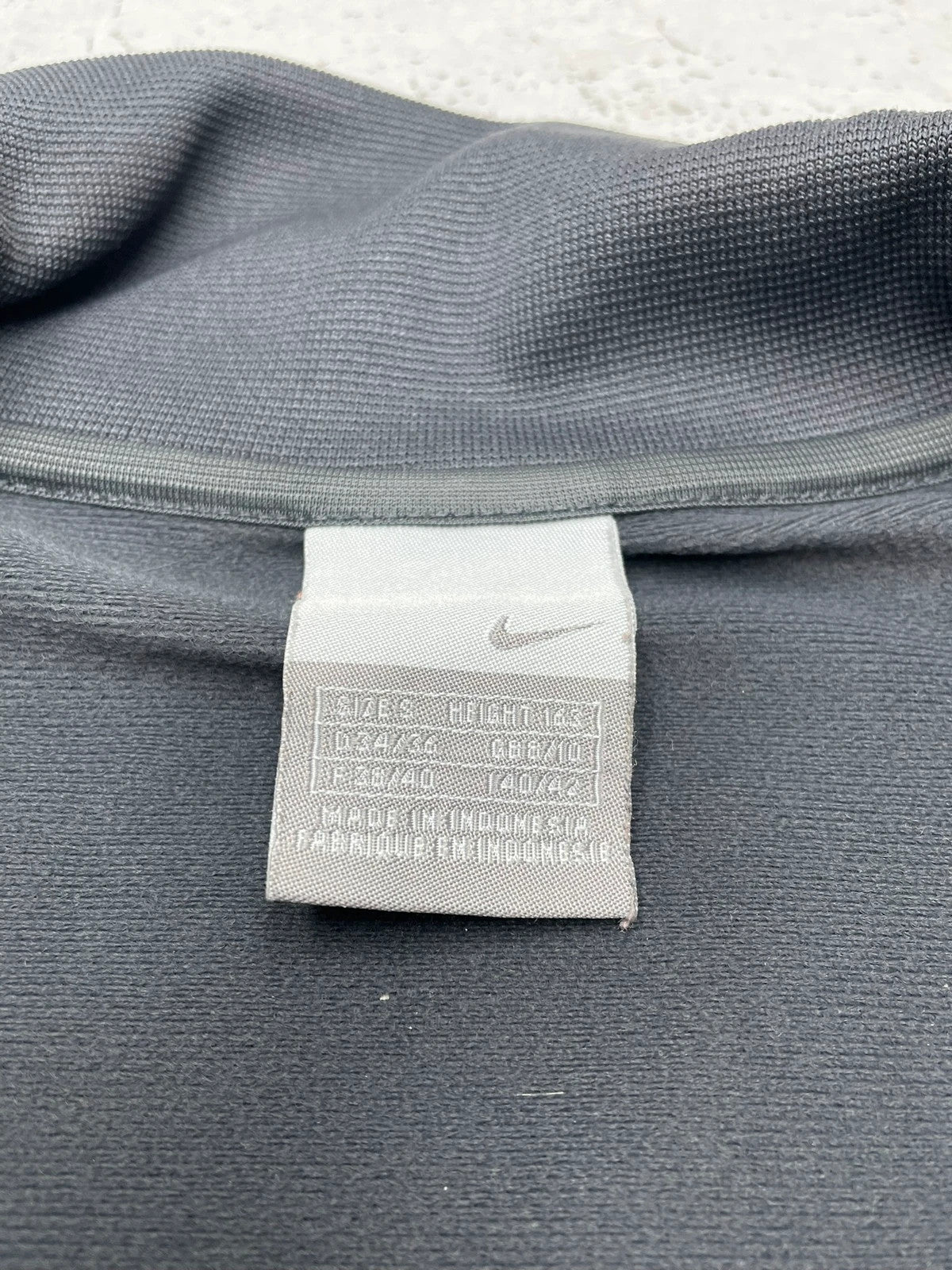 Nike Vintage Trackjacket Zipper Grau S - MonkeysVintage