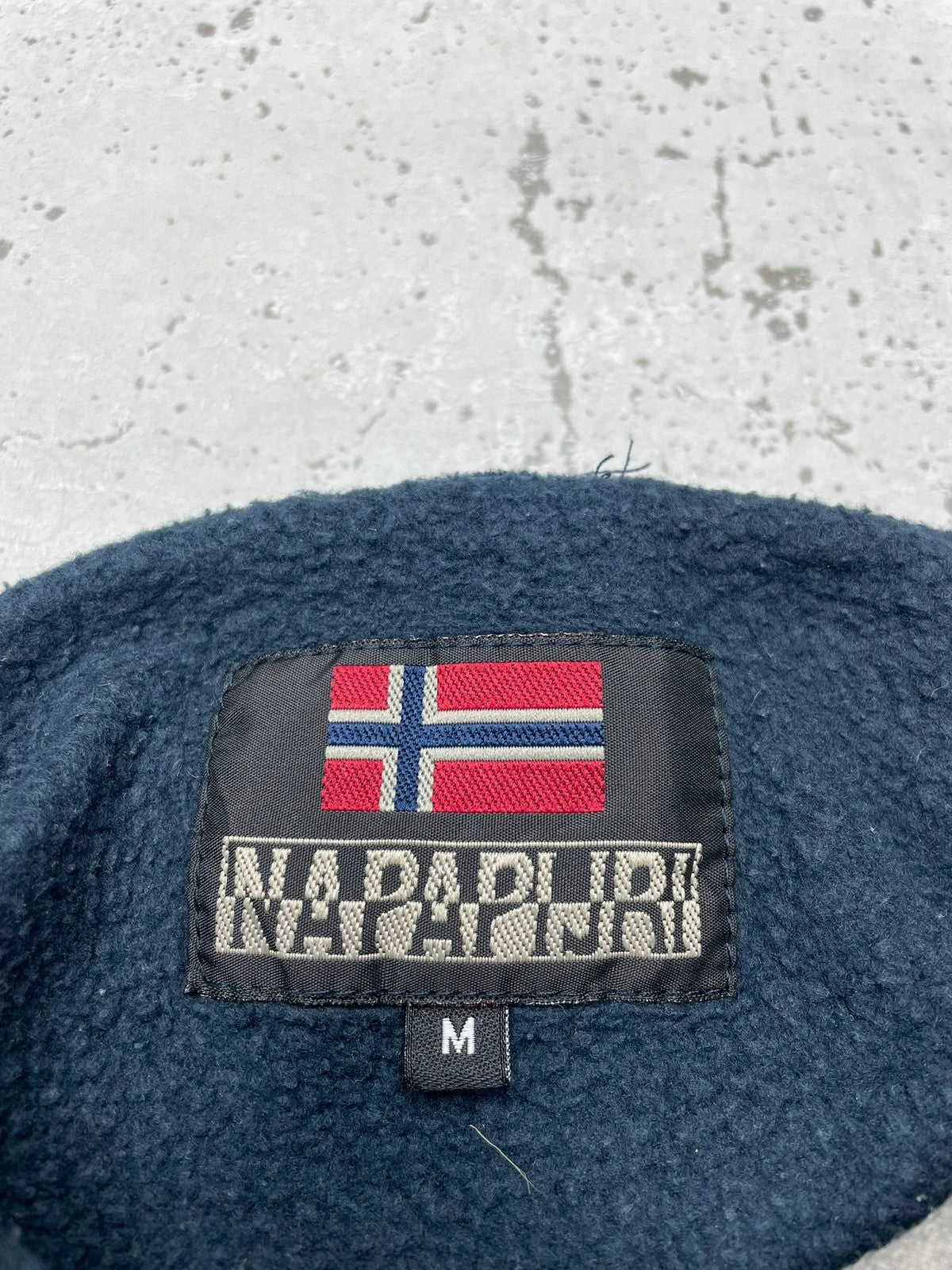 Napapijri Vintage Hoodie Pullover Blau S - MonkeysVintage