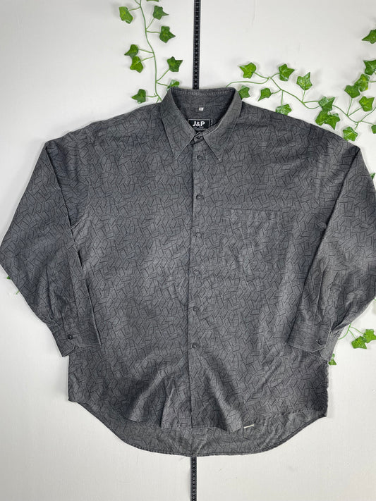 Vintage langarm Hemd XL - MonkeysVintage