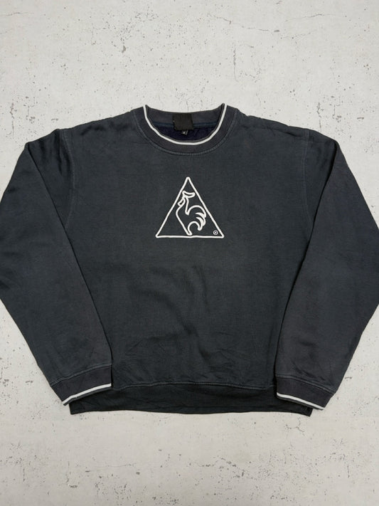 Le Coq Sportif Sweatshirt schwarz Vorderseite