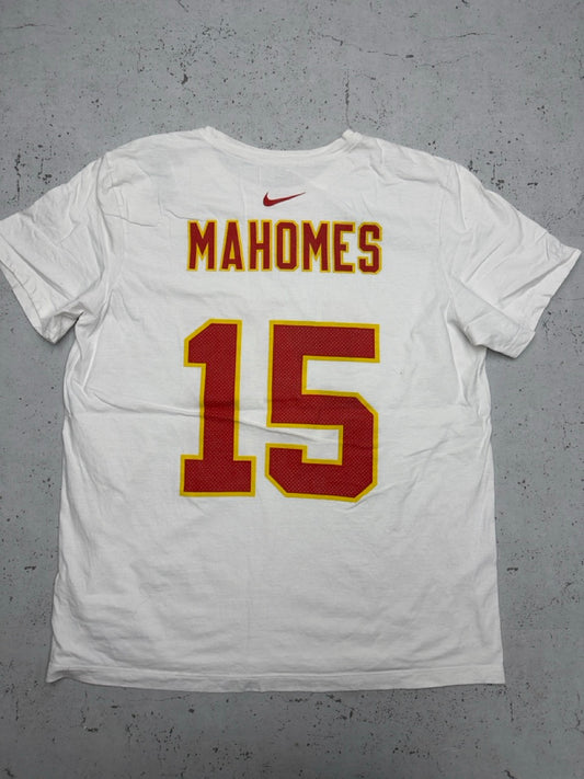 Nike NFL Kansas City Chiefs Mahomes T-Shirt weiß Rückseite