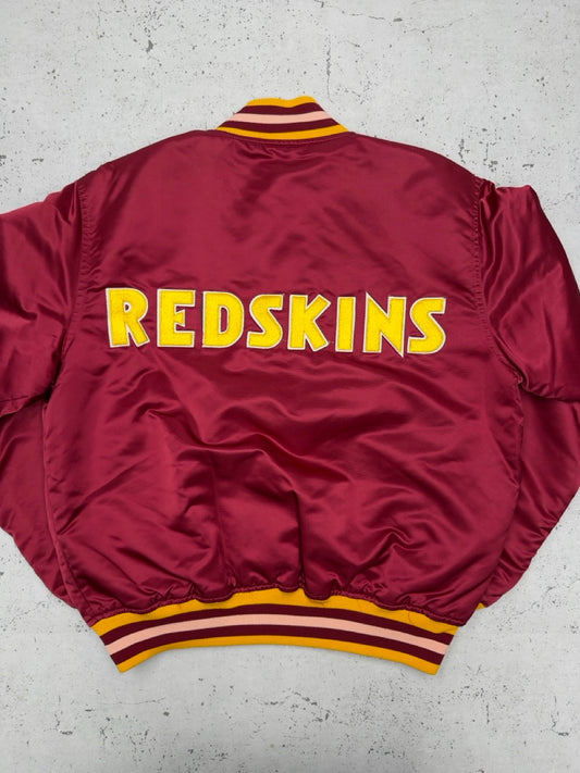 NFL x Starter Redskins 1980 vintage varsity Collegejacke Bomberjacke Jacke rot M L