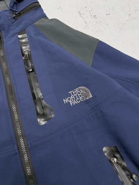 The North Face summit Series Softshell Jacke Windbreaker allwetter blau XL