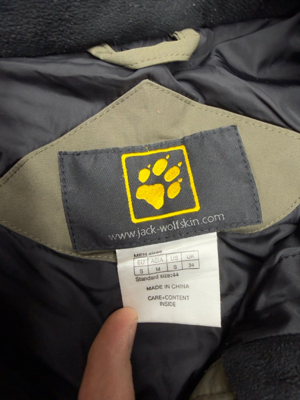 Jack Wolfskin Texapore allwetter Jacke Outdoor Jacket Windbreaker grün S