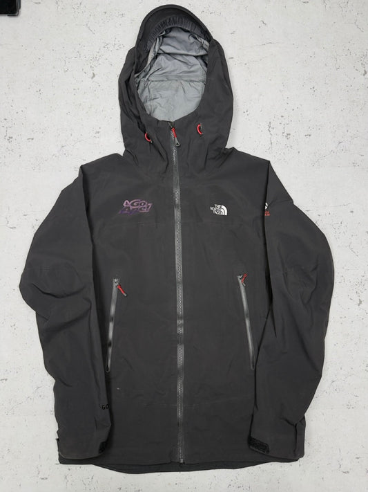 The North Face Gore-Tex allwetter Windbreaker Jacke Regenjacke schwarz leicht S