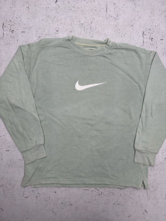 Nike Sweatshirt grün Vorderseite