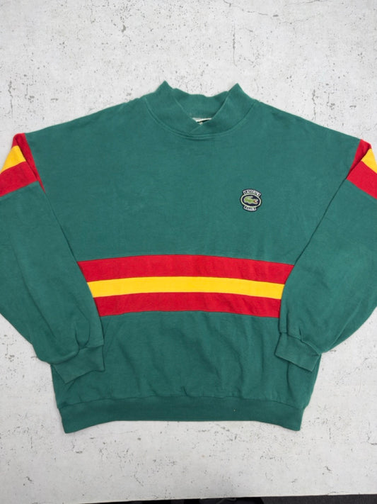 Lacoste Sweatshirt grün Vorderseite
