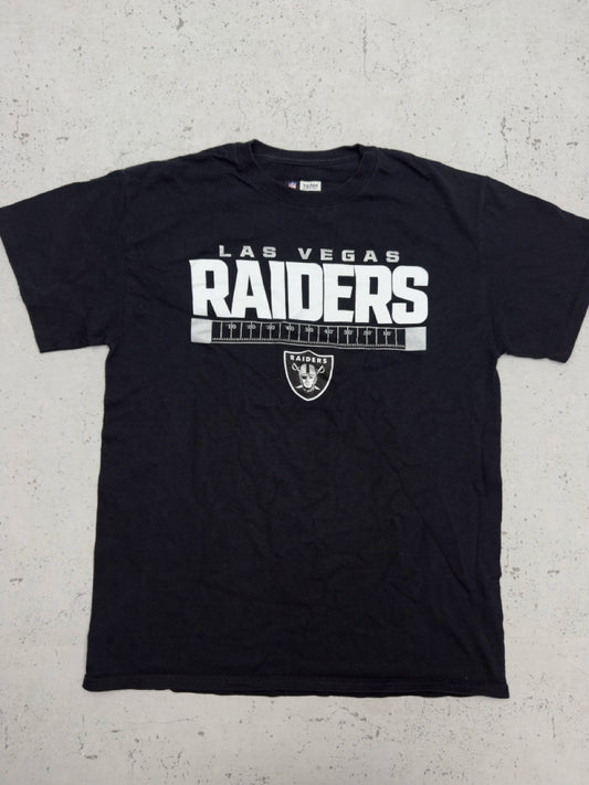 NFL Raiders T-Shirt schwarz Vorderseite