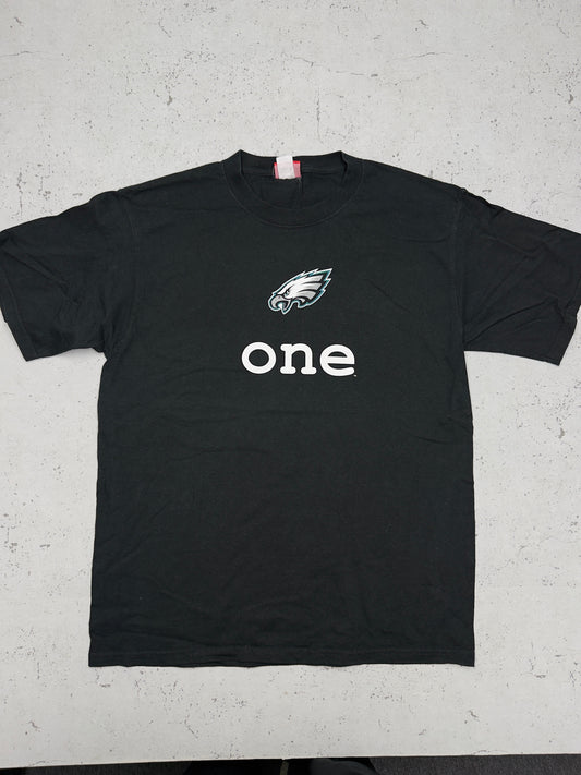 Philadelphia Eagles T-Shirt Schwarz Vorderseite