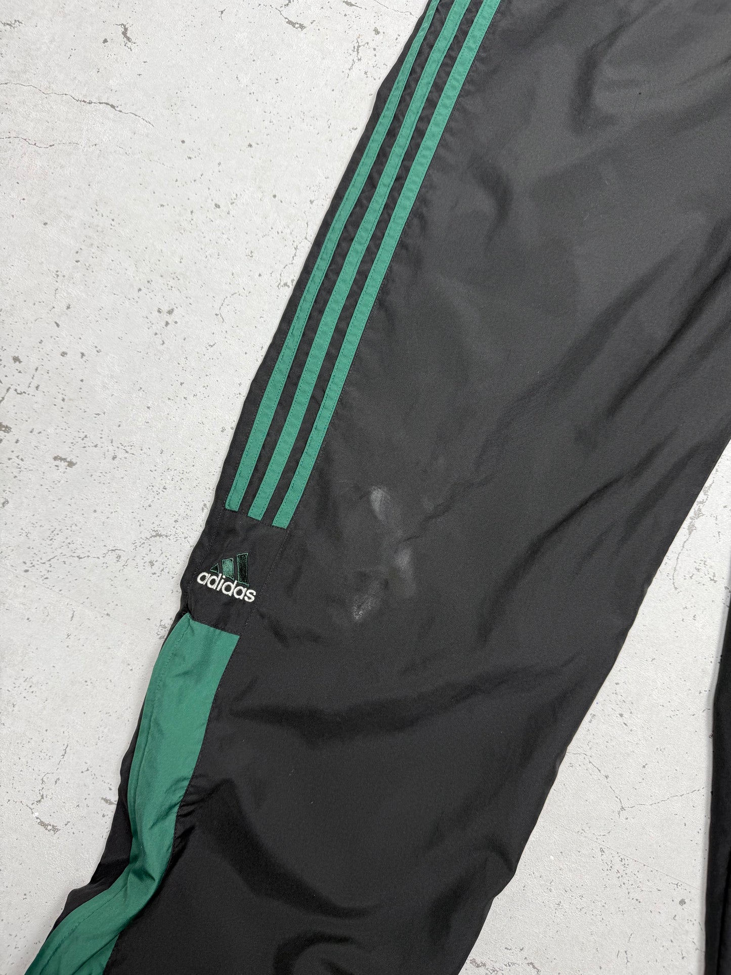 Adidas vintage Trackpants Jogginghose Jogger baggy Fit Streetwear schwarz L