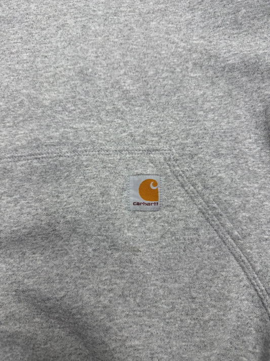 Carhartt vintage Hoodie oversized Fit Pullover Streetwear grau L