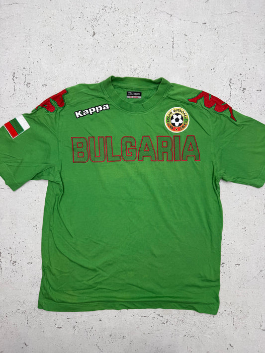 Kappa vintage Bulgarien Trikot T-Shirt grün XL