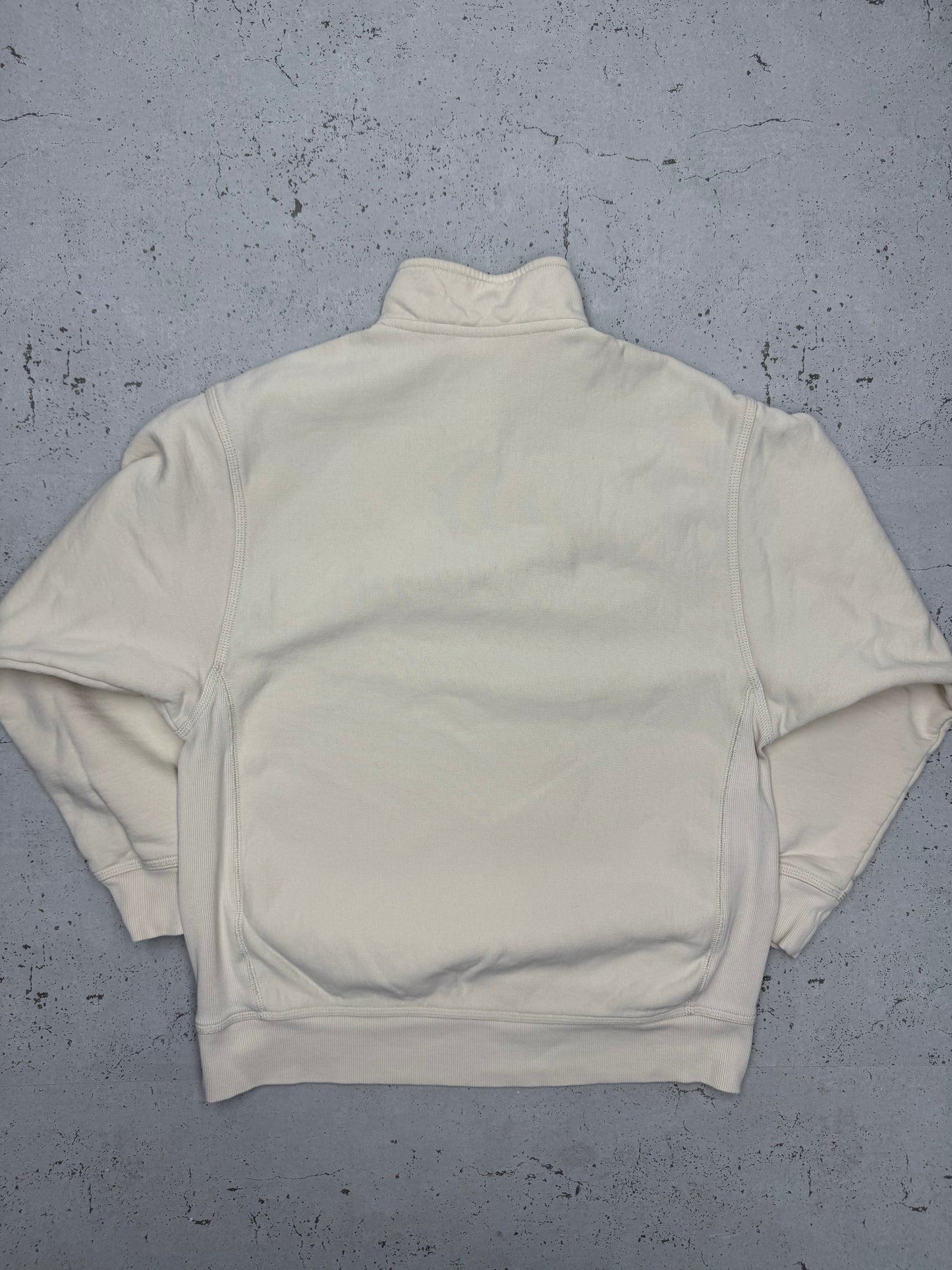 Carhartt vintage Half-Zip-Sweatshirt creme M