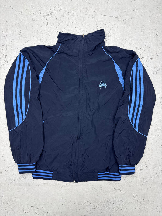 Adidas vintage Trainingsjacke Windbreaker blau M