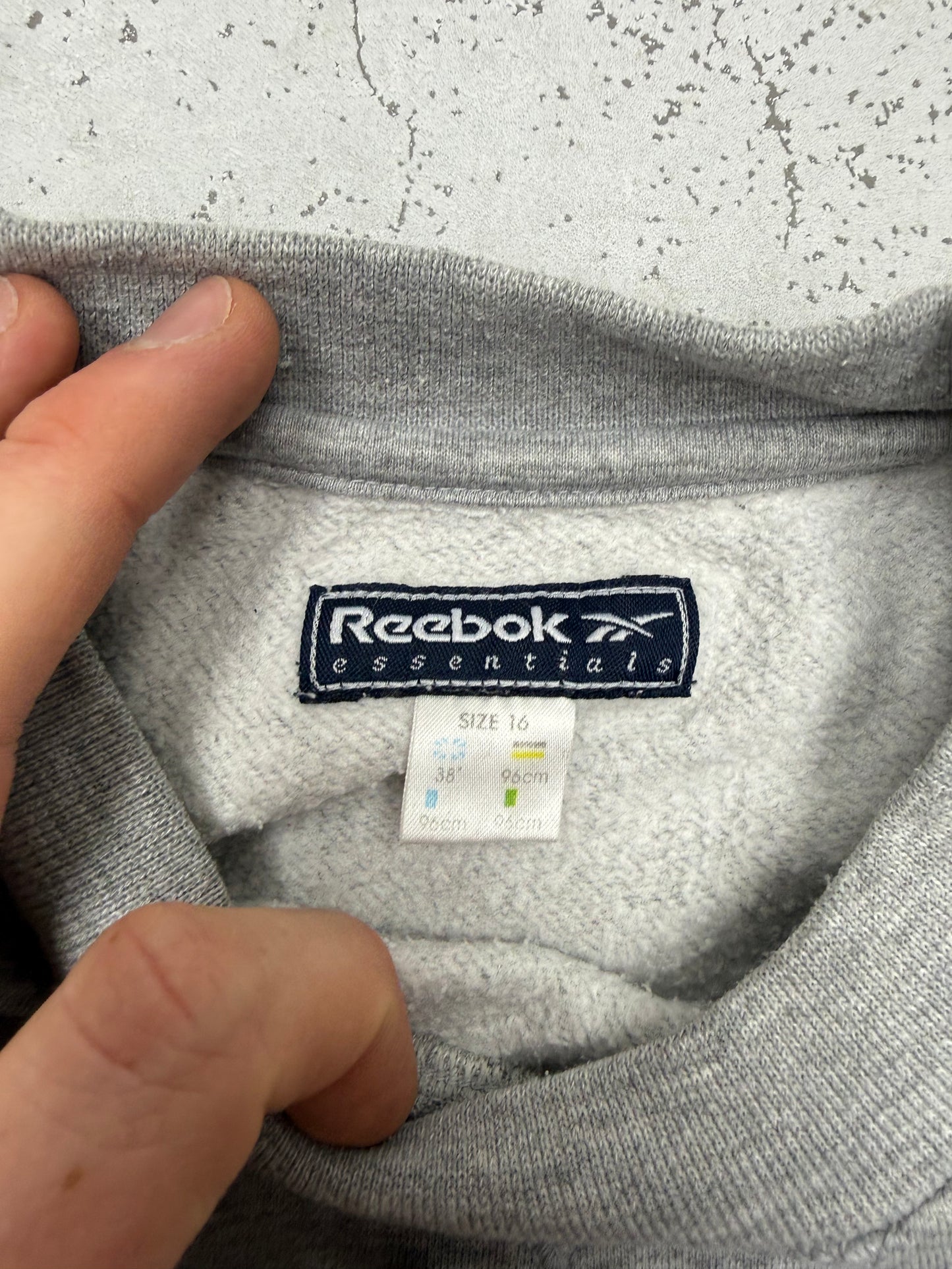 Reebok vintage essentials Sweatshirt full stitch grau S