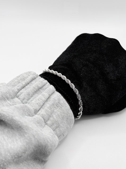 "Snake Brace" Streetwear Silber Armband Bracelet Silber Y2K