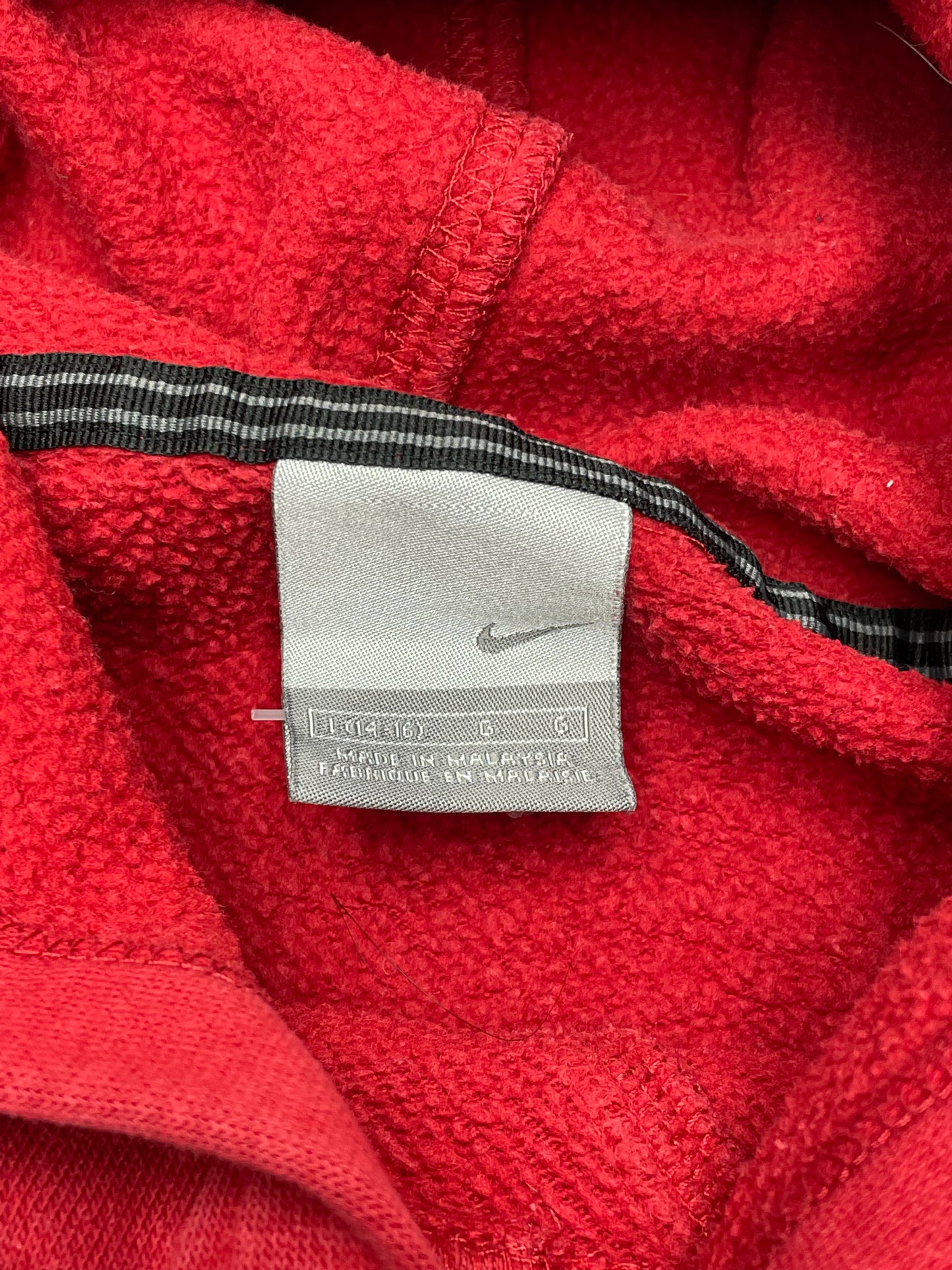 Nike Basketball Vintage Hoodie Rot S - MonkeysVintage