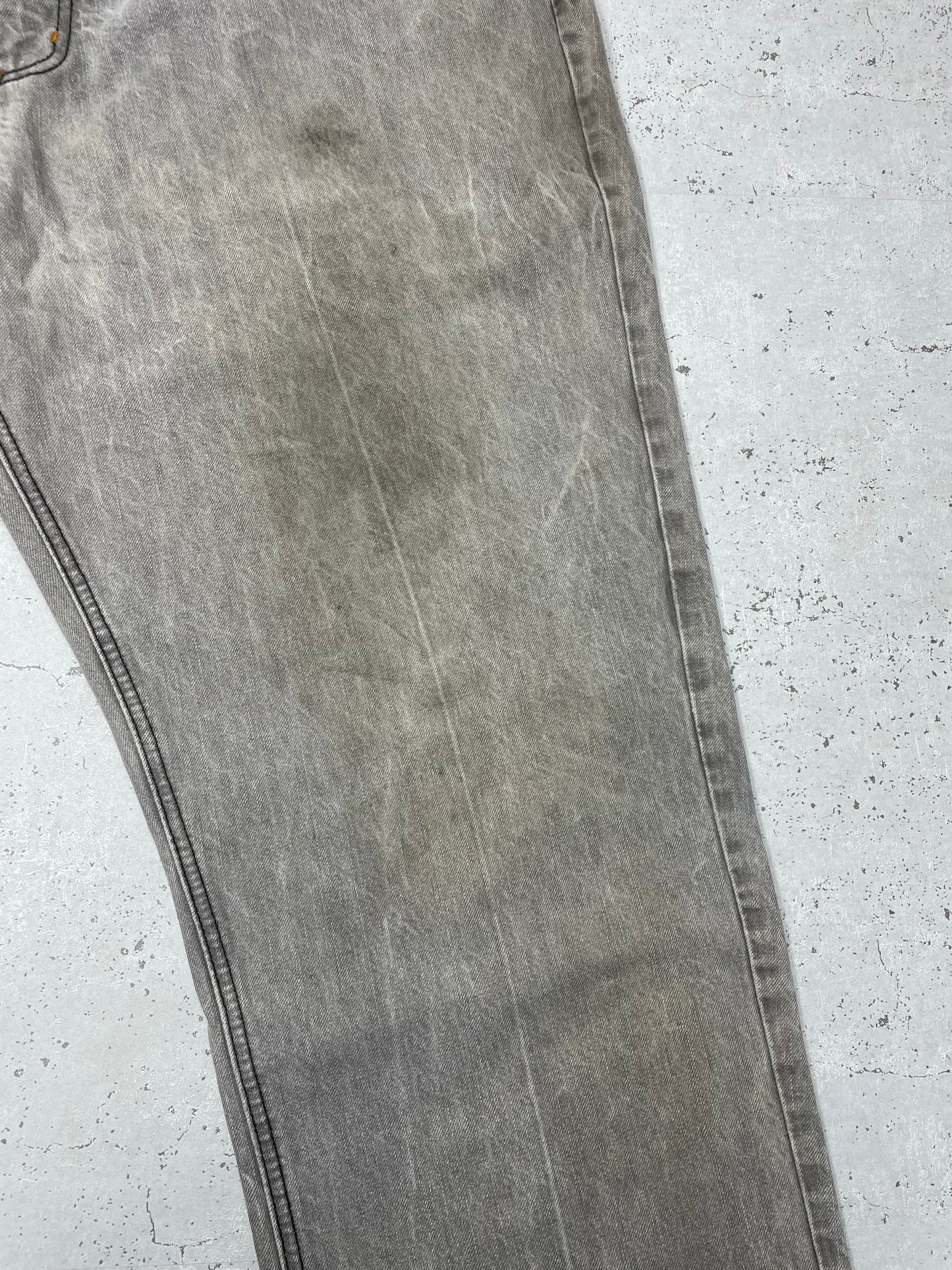 Eight Vintage Y2K Vintage Baggy Jeans Grau W42 L32 - MonkeysVintage