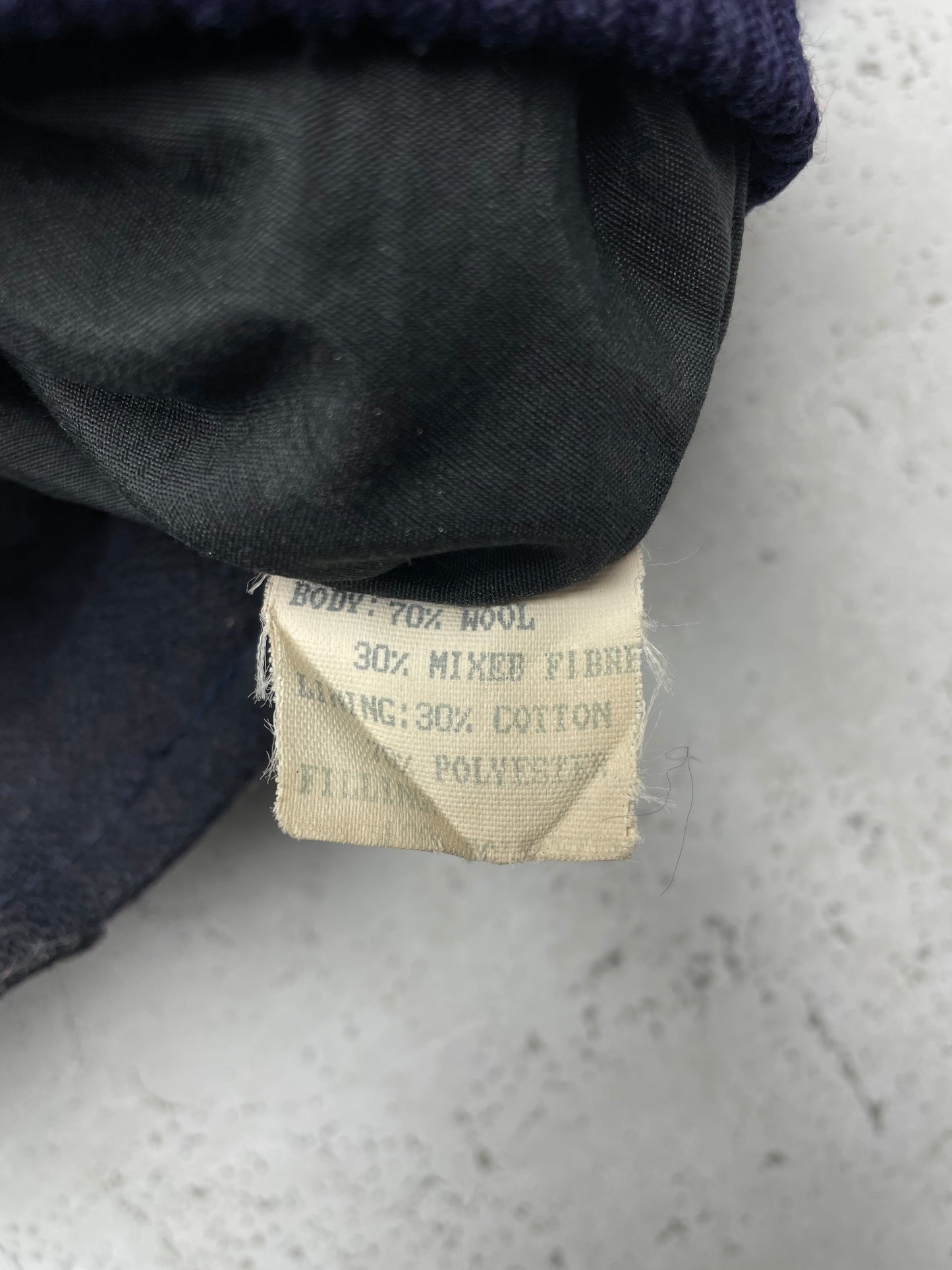 Suzuki Vintage Racing Lederjacke College Blau L - MonkeysVintage