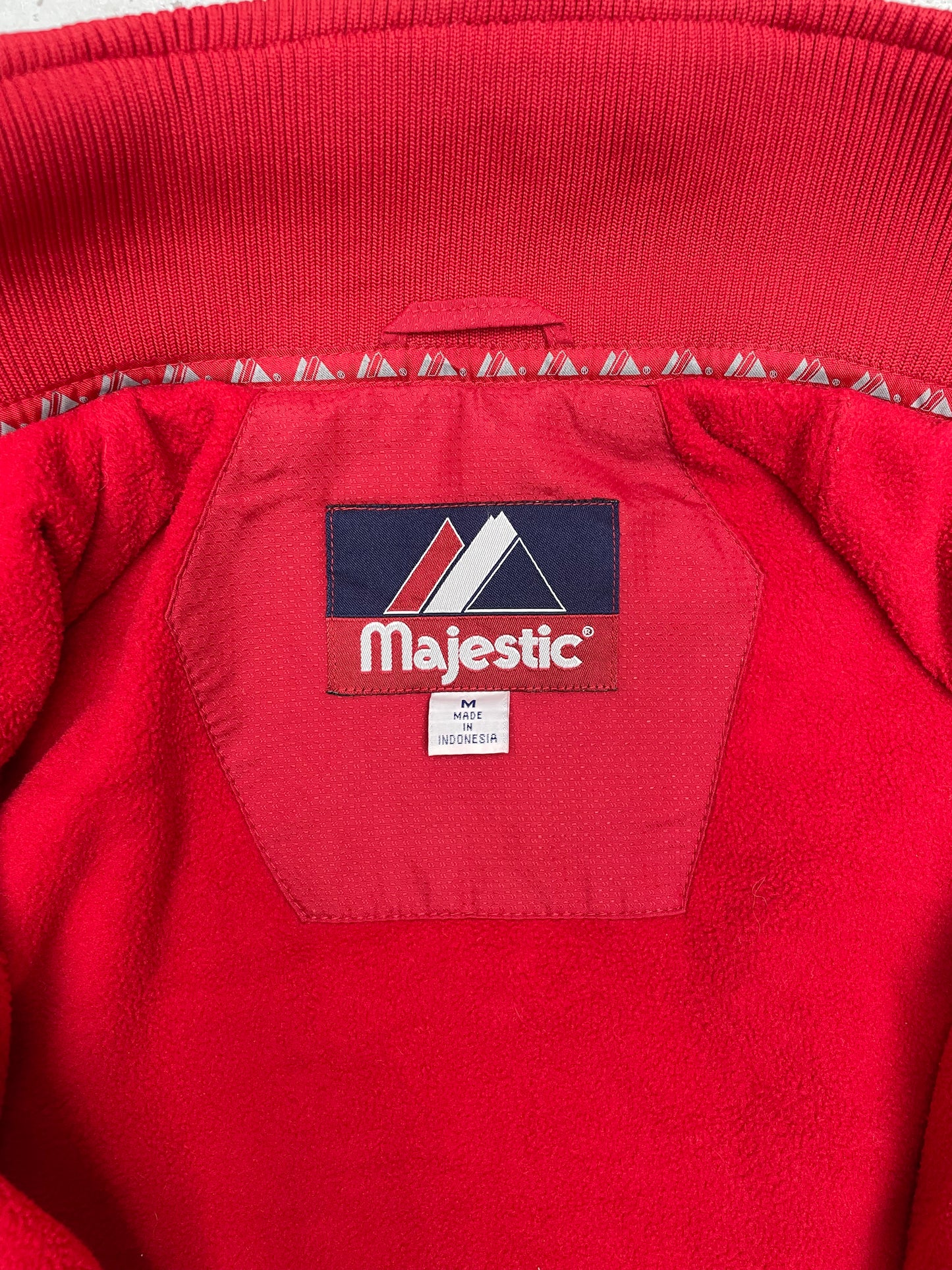 Ohio State Majestic Vintage Jacke Rot M - MonkeysVintage