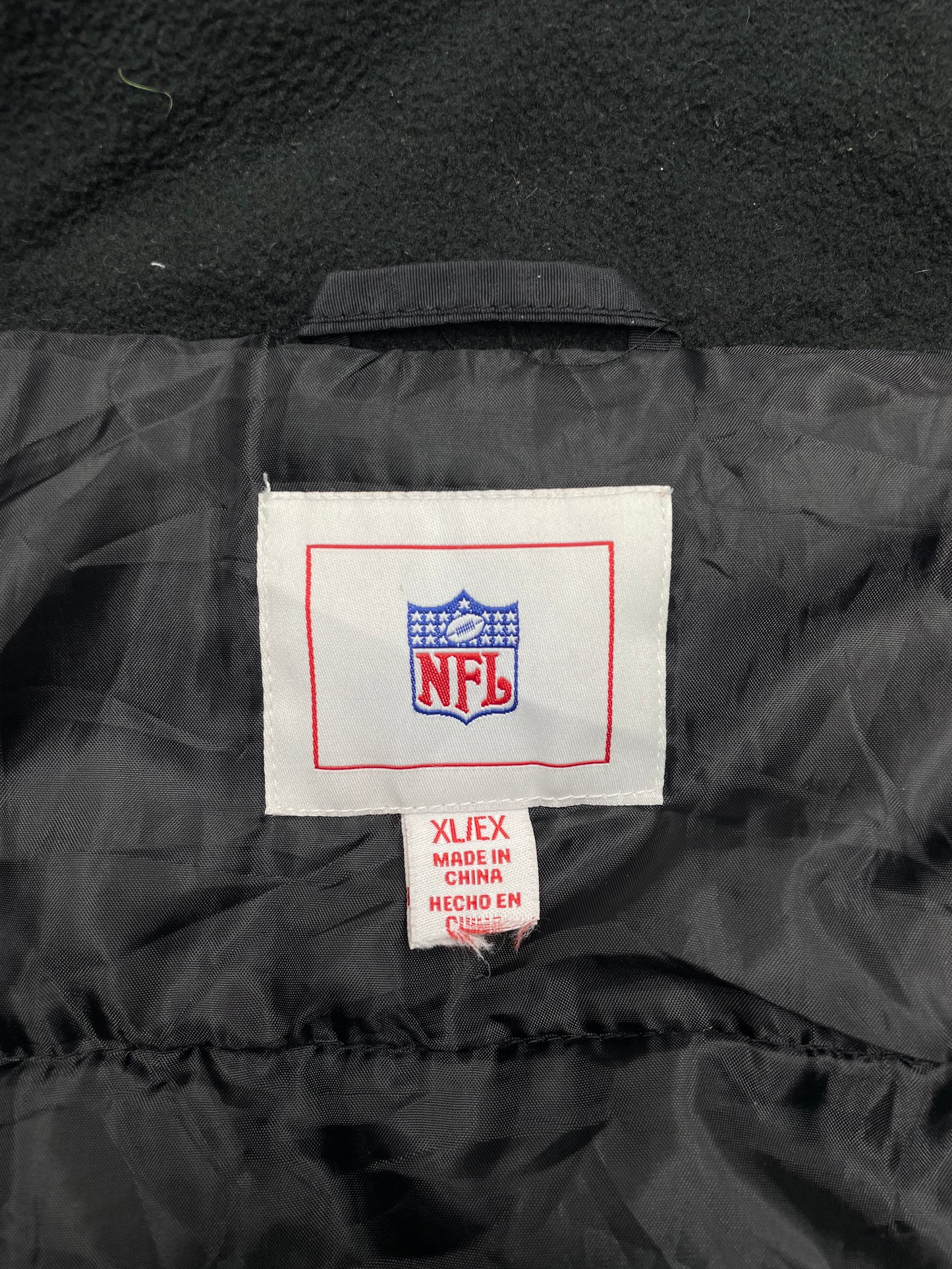 NFL Ravens USA Vintage Jacke Schwarz Lila XL - MonkeysVintage