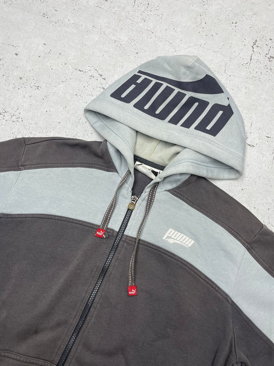 Puma Y2K Vintage Zipper Hoodie S - MonkeysVintage