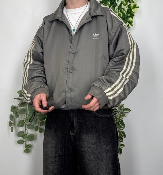 Adidas vintage Big Logo Collegejacke Bomberjacke XL