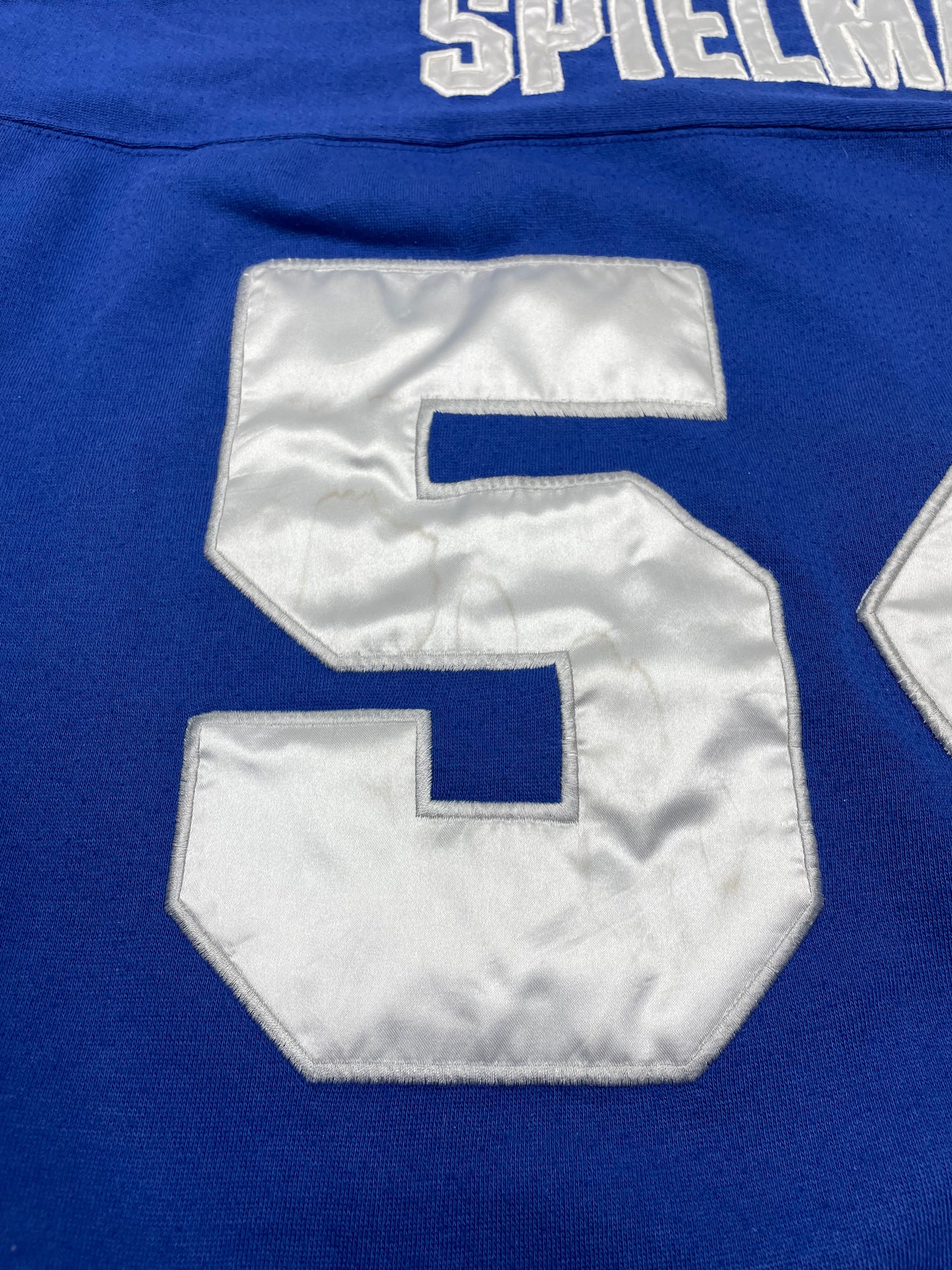 NFL Starter 90er Detroit Lions Vintage Sweatshirt Blau Weiß L - MonkeysVintage