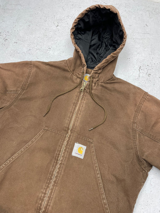 Carhartt Vintage Workwear heavy Jacke braun M - MonkeysVintage