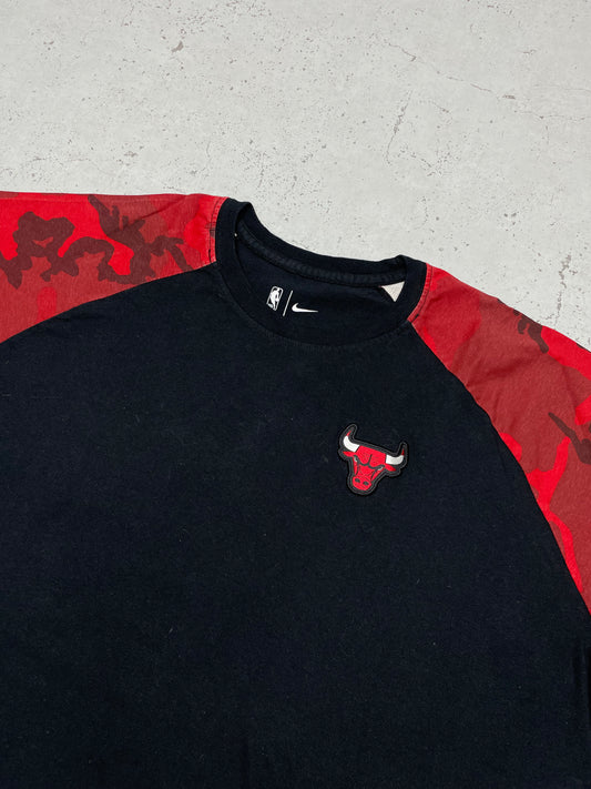 Nike NBA Chicago Bulls Vintage T-Shirt Schwarz Rot XL - MonkeysVintage