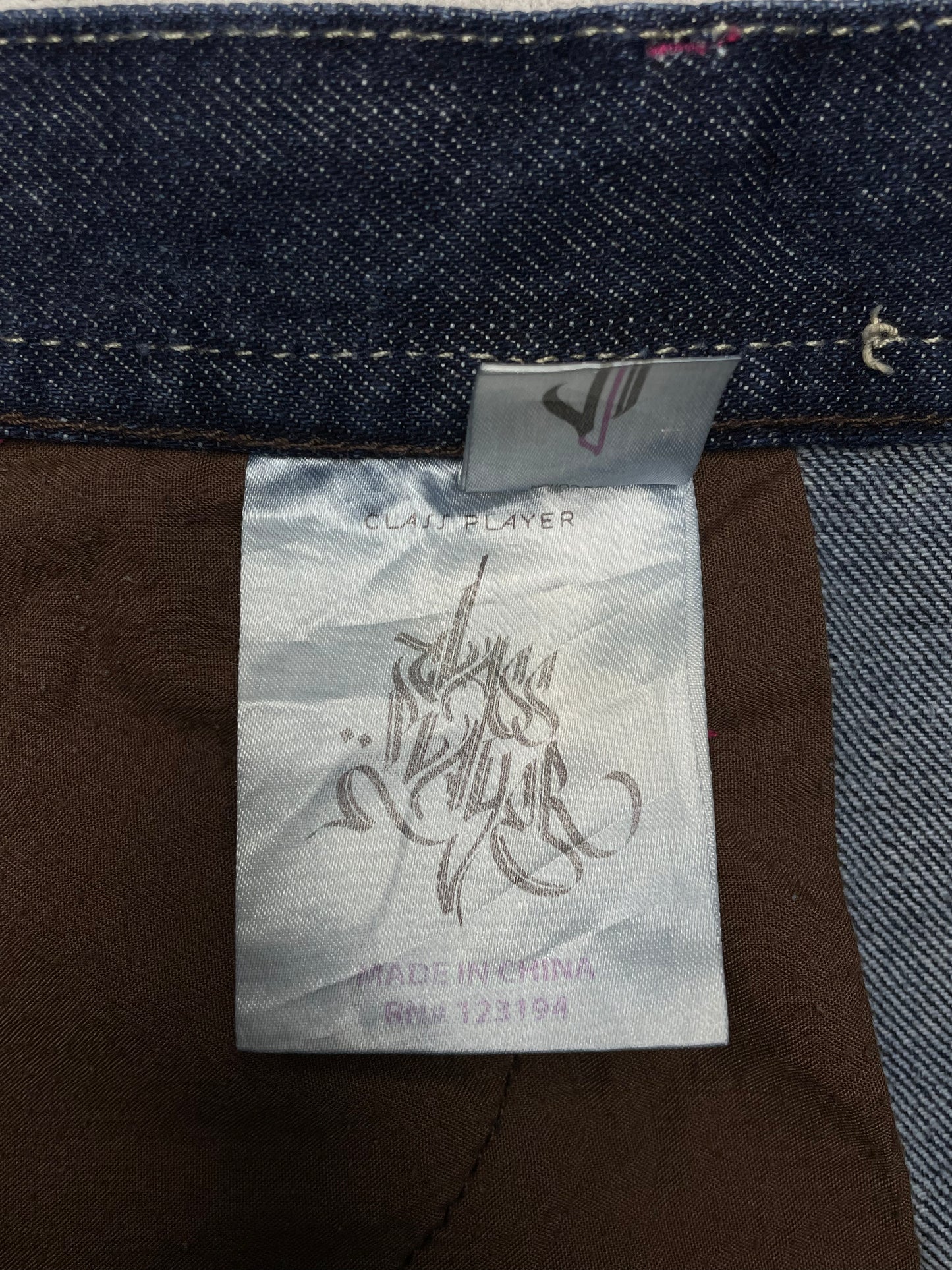 Class Player Vintage Baggy Japanese Jeans Y2K W40 L32 - MonkeysVintage