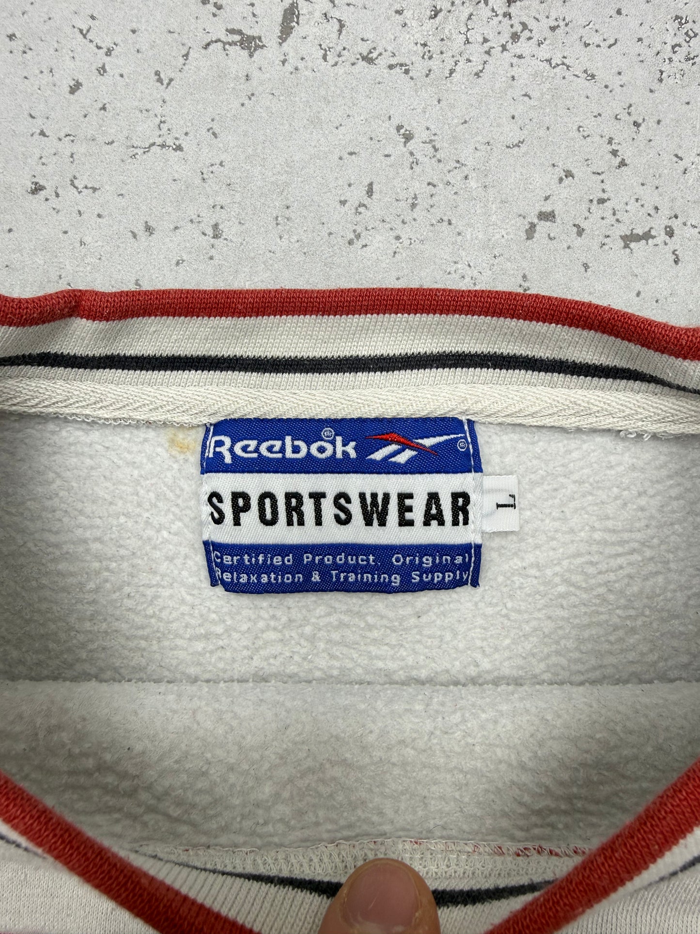 Reebok Vector Logo Sweatshirt beige – Foto 4