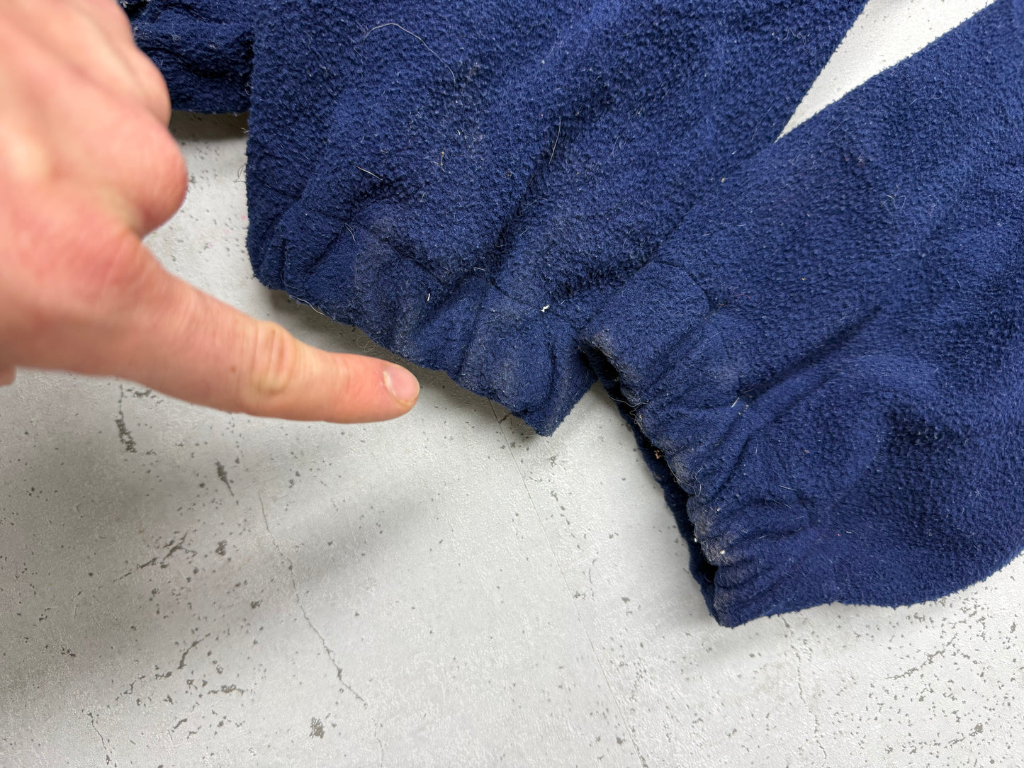 Berggasthaus Bäreck Tirol Fleece Pullover blau – Foto 6